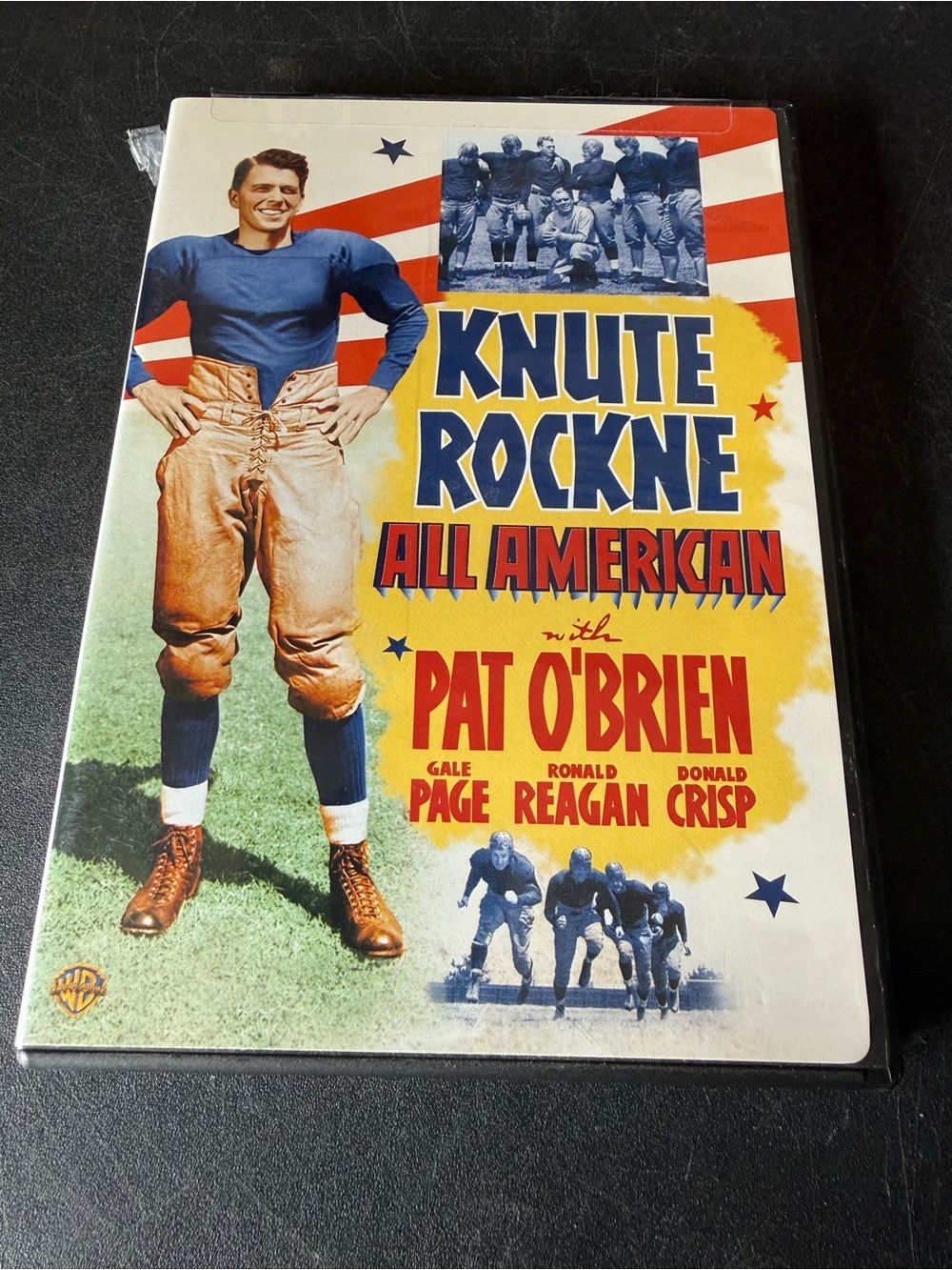 Knute Rockne All American DVD 1940 Pat O'Brien Ronald Reagan